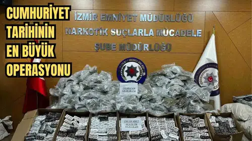 İzmir Merkezli Dev Uyuşturucu Operasyonu! 14 İlde 641 Gözaltı