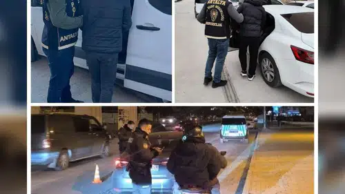 Antalya'da 118 Aranan Şahıs Yakalandı: İşte Dev Operasyonun Detayları