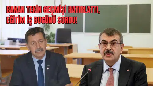 Bakan Tekin “Çağ Atladık” Dedi, Eğitim İş’ten “Sınıfta Kaldık” Yanıtı Geldi