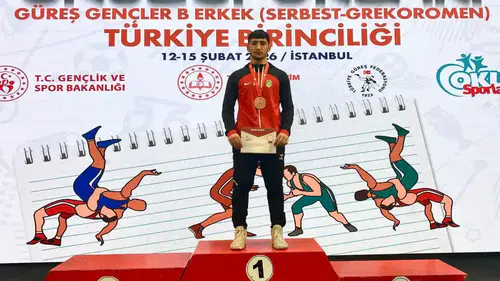 Manavgat Adına Bir Gurur Daha, Türkiye Kürsüsüne Çıktı