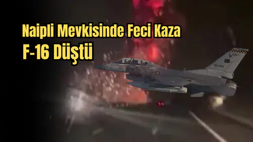 Balıkesir’de F-16 Düştü, Bir Pilot Şehit Oldu