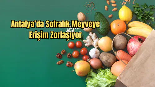 Antalya Ticaret Borsası Hal Endeksini Açıkladı