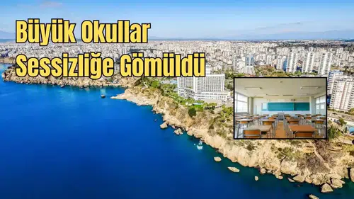 Antalya Eğitim Dengeleri Şaştı, Merkezde Okul Kırsalda Öğrenci İhtiyacı Var