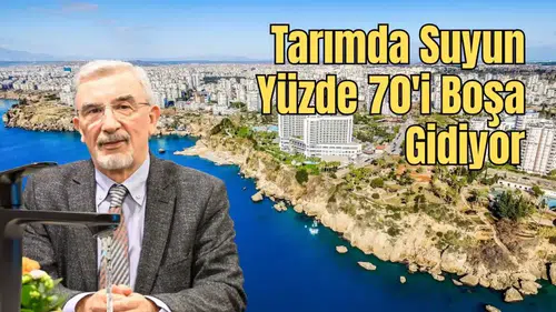 Antalya Su Fakiri Sınırına Dayandı