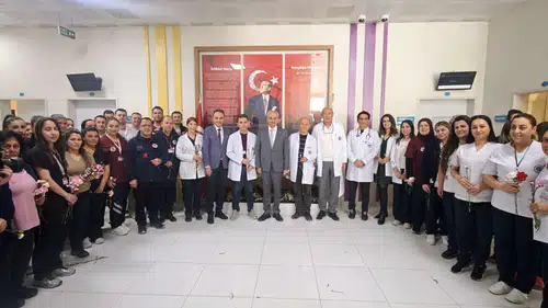 Başkan Kocagöz’den Tıp Bayramı’nda Anlamlı Ziyaret: "Sizler Umudun Adısınız"