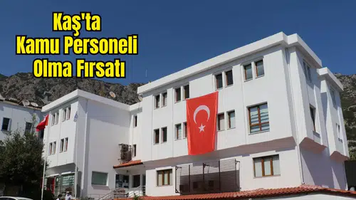 Kaş Belediyesi Zabıta ve Mühendis Alımı Yapacak