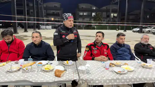 Antalya’nın Kurtarma Ekipleri İftar Sofrasında Buluştu