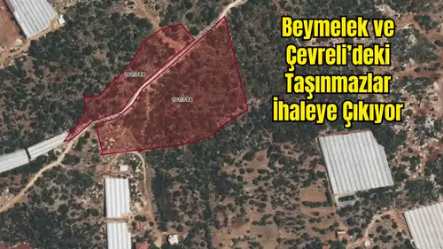 Demre Belediyesi Seralar Bölgesinde Dev Arsaları Satışa Çıkarıyor