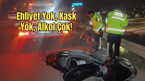 Manavgat’ta Alkollü Sürücü Dehşeti: 2 Kişi Ağır Yaralı