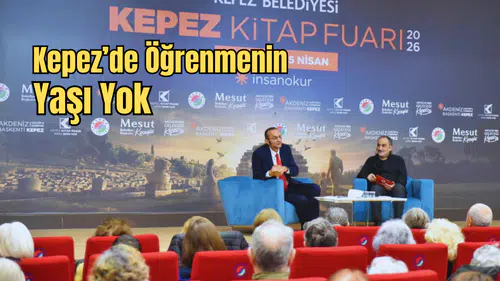 Kepez Kitap Fuarı’nda "Yaşlanma" Değil "Tazelenme" Konuşuldu!