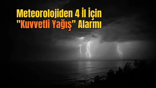 Meteorolojiden Doğu Akdeniz İçin Turuncu Uyarı