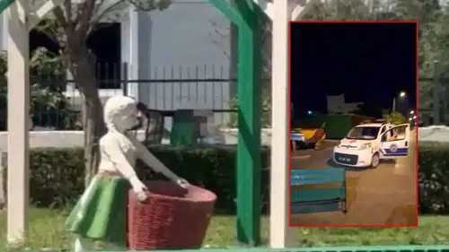 Serik'teki İşgüzarlık Kamerada!