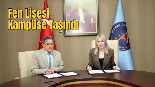 Kemer’de Akademik Destek Protokolü İmzalandı