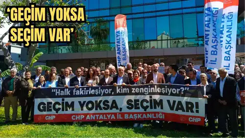 Antalya’da Zam Öfkesi Sokağa Taştı!