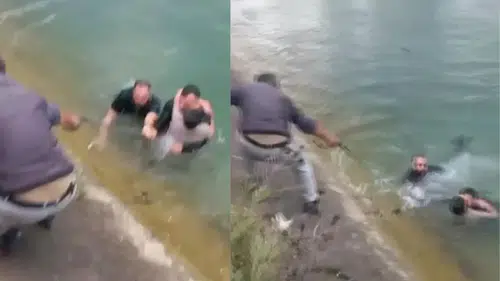 Adana'da Sulama Kanalına Düşen Genci Esnaf Kurtardı