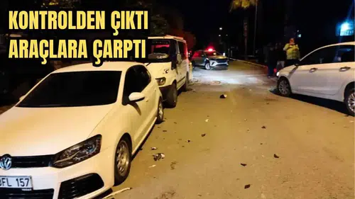 Manavgat’ta Alkollü Sürücü Ortalığı Savaş Alanına Çevirdi!