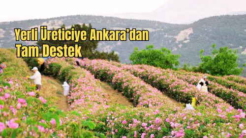 Isparta'nın Doğal Gül Suyuna Koruma Kalkanı