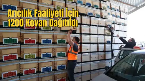 Antalya’daki Bal Üreticisine Destek Büyükşehirden Geldi