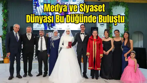 Gazeteci Hakan Çırak’ın Oğlu Evlendi