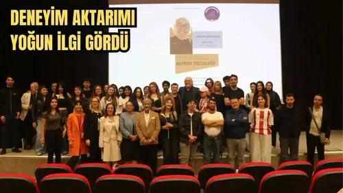 Gazeteci Dursun Gündoğdu Deneyimlerini Öğrencilerle Paylaştı