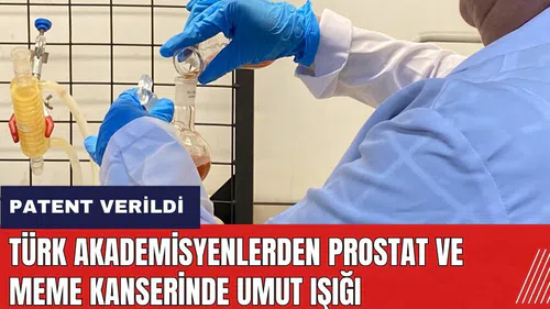Türk akademisyenlerden prostat ve meme kanserinde umut ışığı