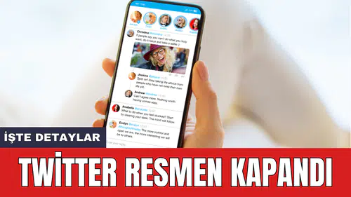 Twitter resmen kapandı