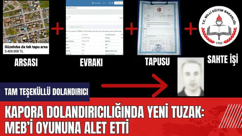 Kapora dolandırıcılığında yeni tuzak: MEB’i oyununa alet etti