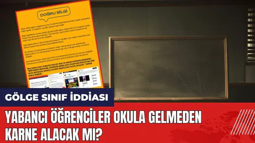 Yabancı öğrenciler okula gelmeden karne alacak mı?