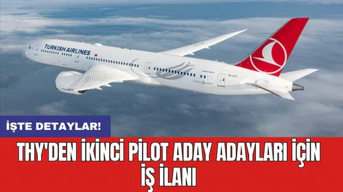 THY'den ikinci pilot aday adayları için iş ilanı