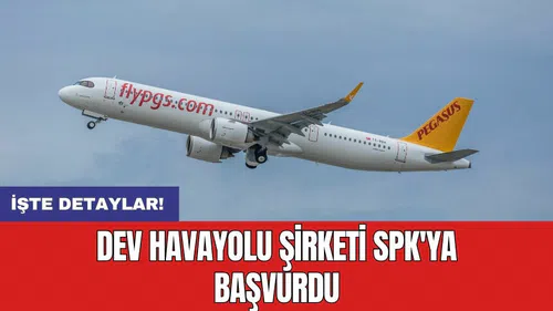 Dev Havayolu Şirketi SPK'ya Başvurdu