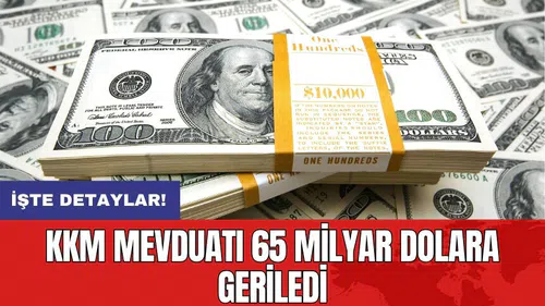 KKM mevduatı 65 milyar dolara geriledi