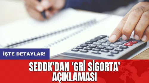 SEDDK'dan 'Gri Sigorta' açıklaması