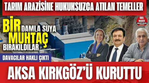 AKSA Kırkgöz'ü Kuruttu! "Hakkımı Helal Etmiyorum"