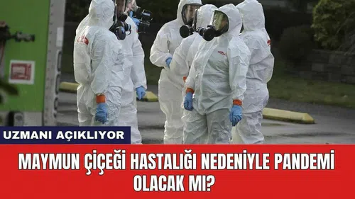 Maymun çiçeği hastalığı nedeniyle pandemi olacak mı?