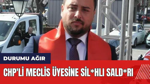 CHP'li Meclis Üyesine Sil*hlı Sald*rı