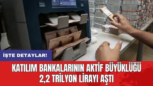 Katılım bankalarının aktif büyüklüğü 2,2 trilyon lirayı aştı