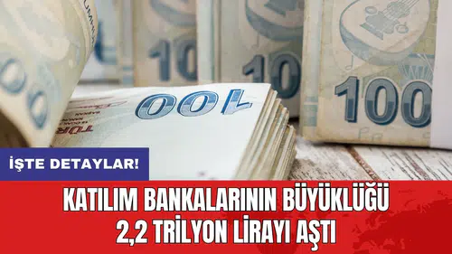 Katılım bankalarının büyüklüğü 2,2 trilyon lirayı aştı