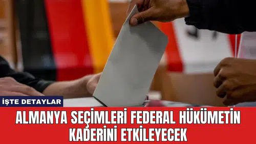 Almanya Seçimleri Federal Hükümetin Kaderini Etkileyecek