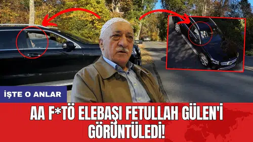 AA F*TÖ elebaşı Fetullah Gülen'i görüntüledi! İşte o anlar
