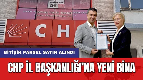 CHP 23 Yıl Sonra Yeni Binasına Kavuşuyor