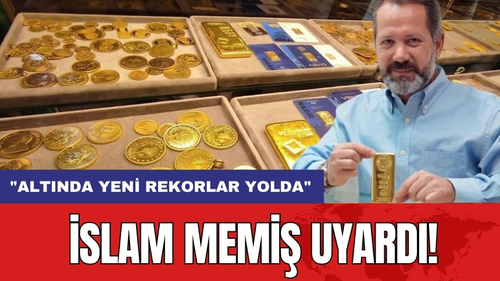 İslam Memiş Uyardı: "Altında Yeni Rekorlar Yolda"