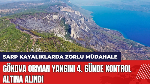 Gökova Orman Yangını 4. Günde Kontrol Altına Alındı