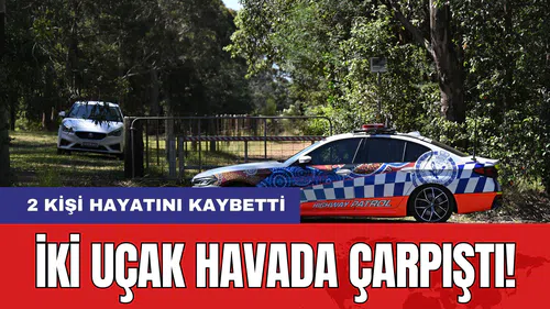 İki Uçak Havada Çarpıştı! 2 Kişi Hayatını Kaybetti