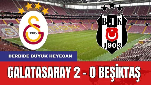 Derbide Gülen Taraf Galatasaray Oldu