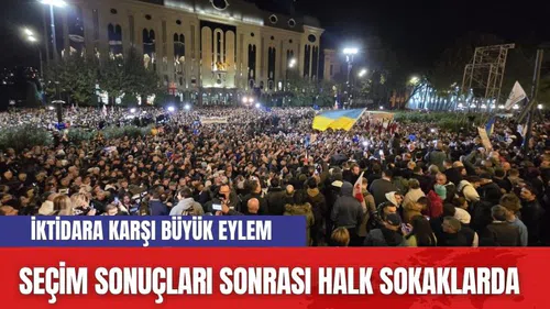 Seçim Sonuçları Sonrası Halk Sokağa Döküldü! İktidara Karşı Büyük Eylem