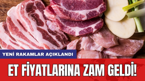 Et Fiyatlarına Zam Geldi: Yeni Rakamlar Açıklandı