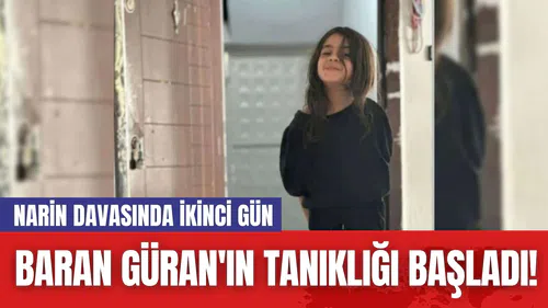 Salim Güran'ın Kızı Sorulara Cevap Veriyor! Narin Davasında İkinci Gün