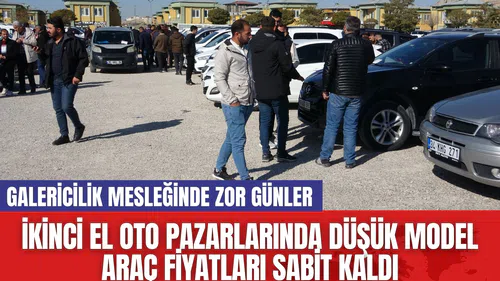 İkinci El Oto Pazarlarında Düşük Model Araç Fiyatları Sabit Kaldı