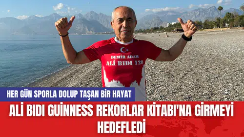 Ali Bıdı Guinness Rekorlar Kitabı'na Girmeyi Hedefledi