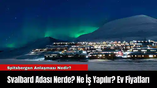 Svalbard Adası Nerde? Ne İş Yapılır? Ev Fiyatları